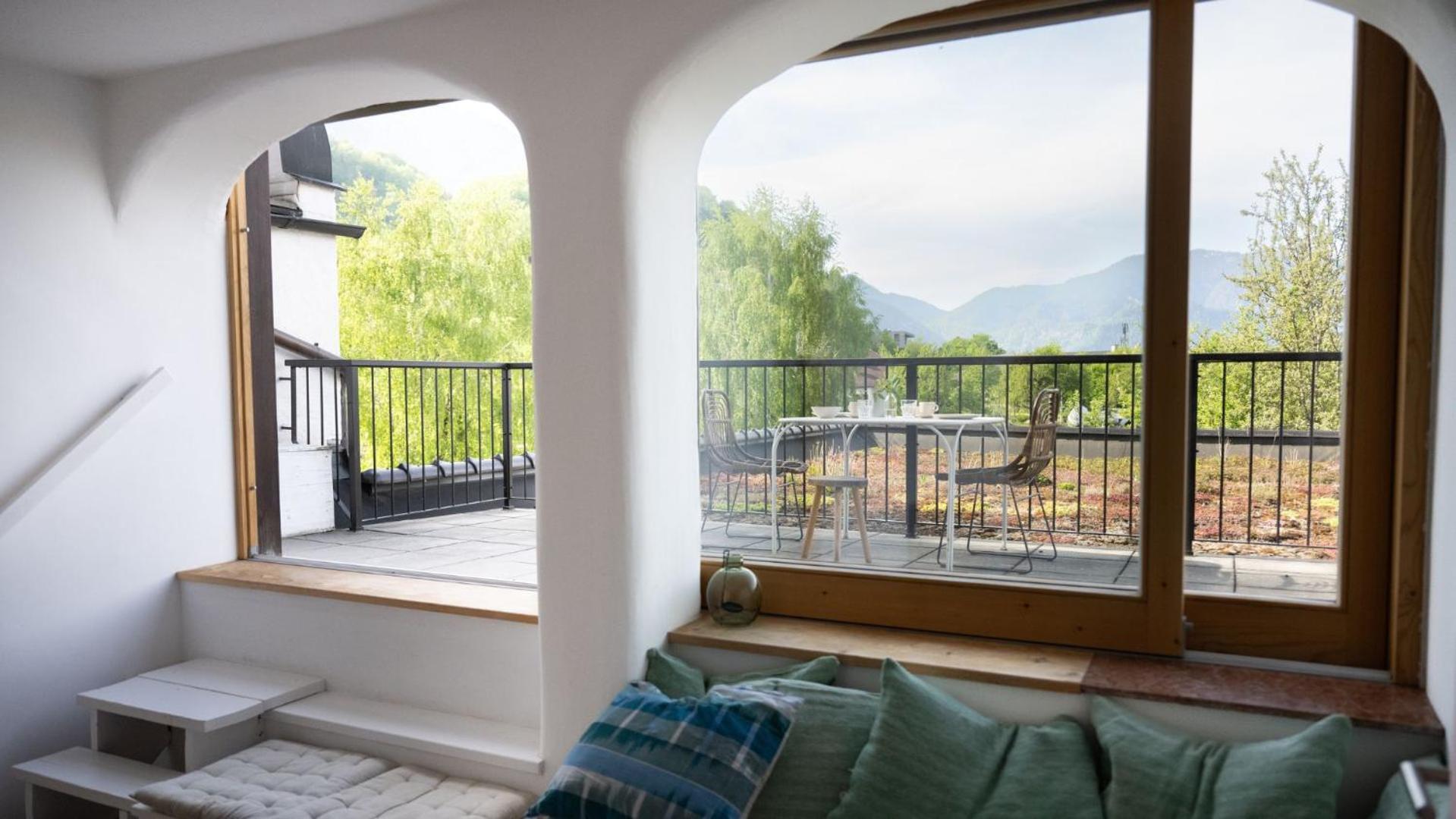 Pension Hanslmann Steinbach am Attersee Exterior foto